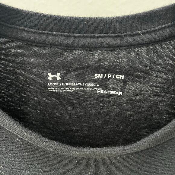 Under Armour Men's SM The Rock Brahma Bull Black Graphic T-shirt - Picture 5 of 5